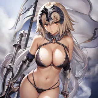 Nasib Jeanne d'Arc, Gaya anime, BH, Karya masterpiece